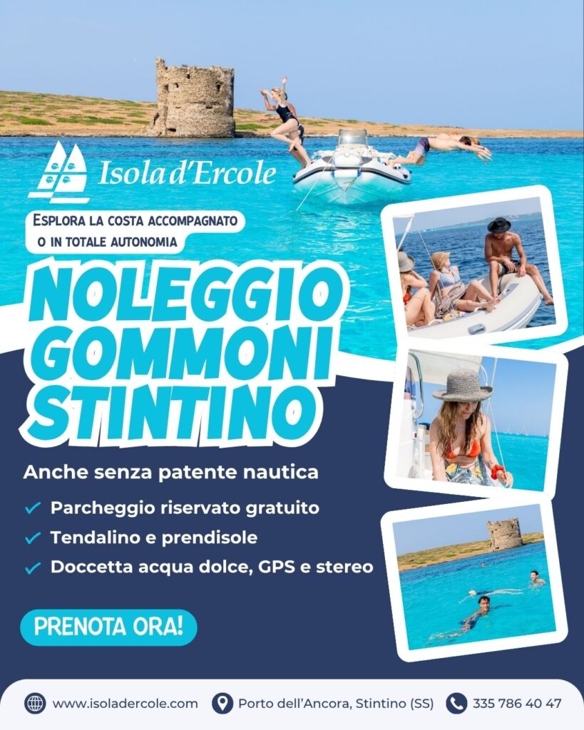 noleggio gommoni experience stintino